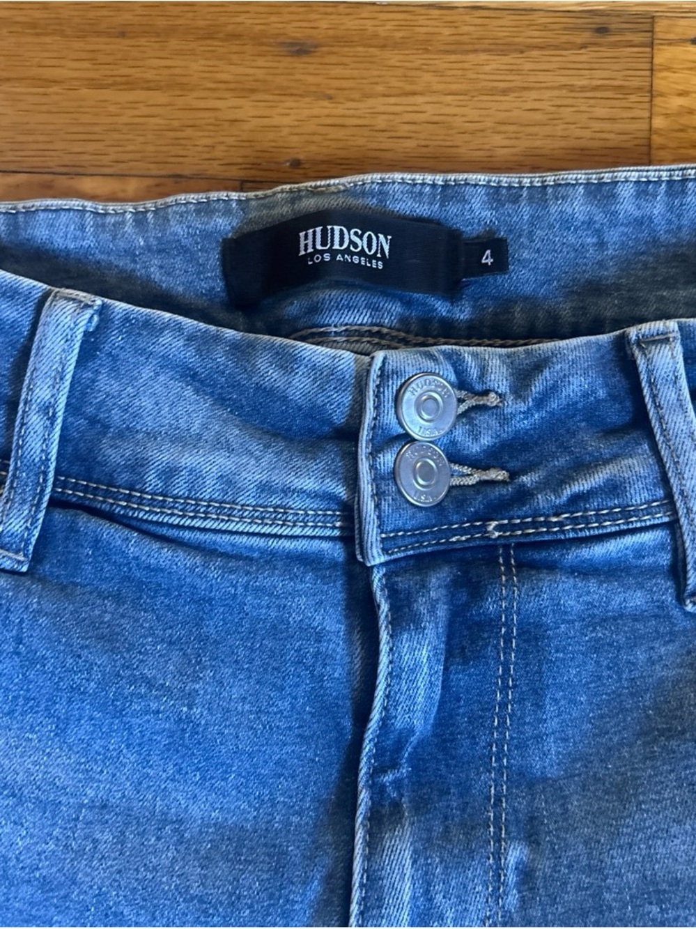 Hudson Woman’s Blue Denim Jeans
